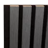 Akusztikus fali panel 4db 120x60 cm szürke tölgyfa hatású lamellás falburkolat dekorpanel