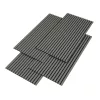 Akusztikus fali panel 4db 120x60 cm világosszürke tölgyfa hatású lamellás falburkolat dekorpanel