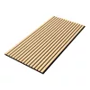 Akusztikus fali panel 8db 120x60 cm tölgyfa hatású lamellás falburkolat dekorpanel