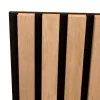 Akusztikus fali panel 12db 120x60 cm világos tölgyfa hatású lamellás falburkolat dekorpanel