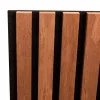 Akusztikus fali panel 12db 120x60 cm teakfa hatású lamellás falburkolat dekorpanel