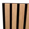 Akusztikus fali panel 16db 120x60 cm világos tölgyfa hatású lamellás falburkolat dekorpanel