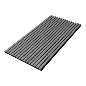   Akusztikus fali panel 16db 120x60 cm szürke tölgyfa hatású lamellás falburkolat dekorpanel