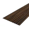 3D falpanel 6db 195x31,5 cm diófa-hatású lamellás falburkolat dekorpanel 