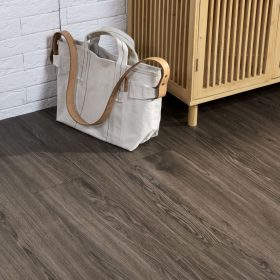   Vinyl öntapadós padlóburkolat Dark Brown 3,92 m² sötét tölgy hatású vinyl padlólap