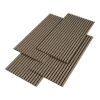 Akusztikus fali panel 8db 120x60 cm diófa-hatású lamellás falburkolat dekorpanel 