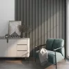 Akusztikus fali panel 8db 120x60 cm világosszürke tölgyfa hatású lamellás falburkolat dekorpanel