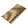 Akusztikus fali panel 12db 120x60 cm világos tölgyfa hatású lamellás falburkolat dekorpanel 