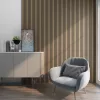 Akusztikus fali panel 16db 120x60 cm világos diófa-hatású lamellás falburkolat dekorpanel
