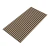 Akusztikus fali panel 16db 120x60 cm világos diófa-hatású lamellás falburkolat dekorpanel