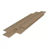 3D falpanel 15db 195x30 cm világos tölgyfa-hatású lamellás dekorpanel