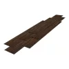 3D falpanel 18 db 195x31,5 cm diófa-hatású lamellás falburkolat dekorpanel 