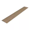 3D falpanel 20db 195x30 cm világos tölgyfa-hatású lamellás dekorpanel