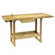 Wooden work table workshop table home DIY table made of wood