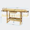 Wooden work table workshop table home DIY table made of wood