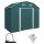 Galvanized steel garden small house 238x132x198 cm garden storage house outdoor shed green tool pantry house 