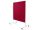 Felt board workshop board mobile room divider pin board in red color