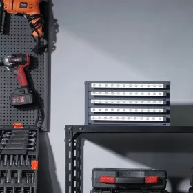   Professzionális acél fúrószár-tároló szekrény 5 fiókos, 60 rekeszes, 13,1–25 mm mérettartományhoz