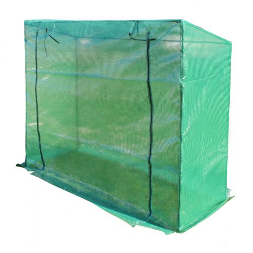 Foil tent for plant growing and rearing - hobby greenhouse tomato growing green tent 200x77x169 cm 