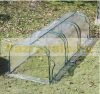 Tunnel foil tent plant growing foil tent with 3 doors 350x100x80 cm with PVC and steel frame