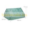 Greenhouse foil tent 110x180x150 cm