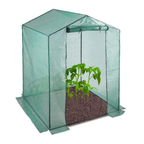 Greenhouse foil tent for growing vegetables and plants 200 x 155 x 155 cm