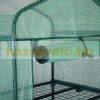 Mini greenhouse for growing and rearing plants - hobby foil tent greenhouse 69x49x126 cm balcony terrace