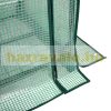 Mini greenhouse for growing and rearing plants - hobby foil tent greenhouse 69x49x126 cm balcony terrace