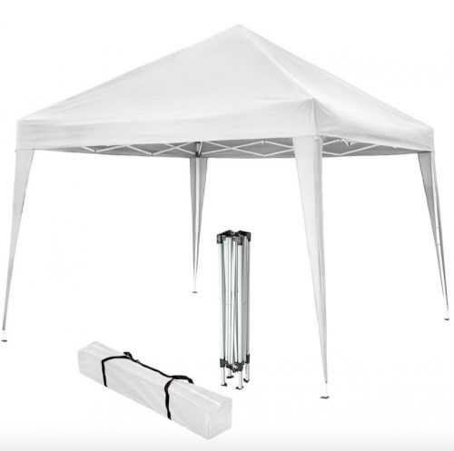 Shading tent gazebo 3x3 m garden party tent folding gazebo in white color 