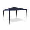 Beer tent pavilion 3x3 m garden party tent pavilion in blue color