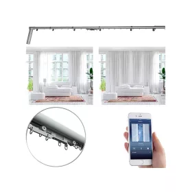   WI-FI-s elektromos teleszkópos függönyrúd alkalmazással 172 - 306 cm