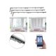 WI-FI electric telescopic curtain rod 3-piece set with application 172 - 306 cm