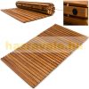 Bathroom rug acacia wood exit 50x80 cm weatherproof real wood, also suitable for sauna