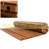 Bathroom rug acacia wood exit 50x80 cm weatherproof real wood, also suitable for sauna