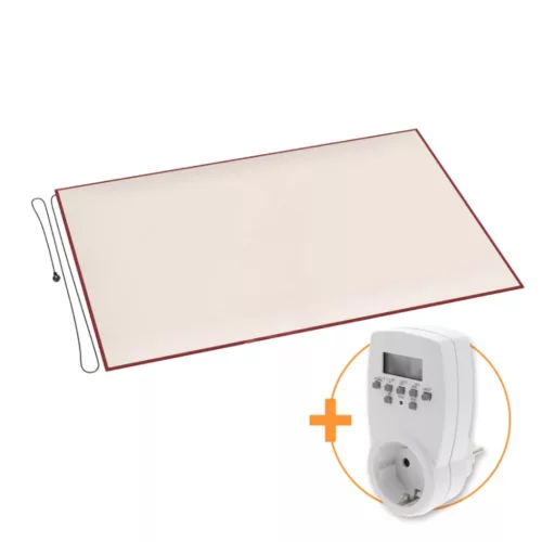 Szőnyeg alá tehető fűtőszőnyeg időzítővel 180 x 280 cm 230 V