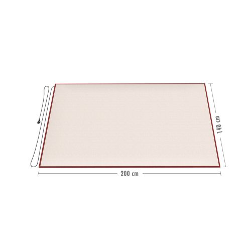 Under-carpet heating mat with timer 140x200 cm 230V 