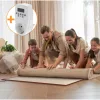 Szőnyeg alá tehető fűtőszőnyeg időzítővel 140 x 200 cm 230V