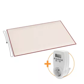 Szőnyeg alá tehető fűtőszőnyeg időzítővel 180 x 280 cm 230 V