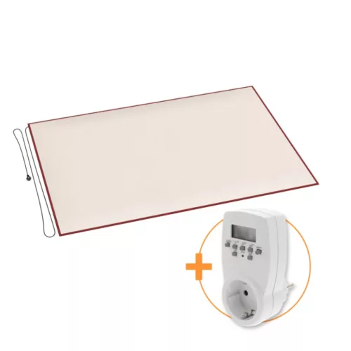 Szőnyeg alá tehető fűtőszőnyeg időzítővel 180 x 280 cm 230 V