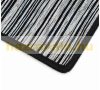 Heated chenille doormat 50 x 75 cm 100 watts black