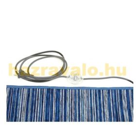 Fűthető zsenília lábtörlő 50x75 cm 100W kék