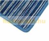 Heated chenille doormat 50x75 cm 100W blue