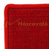 Heated doormat fireproof 50x75 cm 100W red