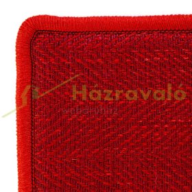 Fűthető lábtörlő tűzálló 50x75 cm 100W piros