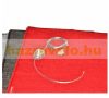 Heated doormat fireproof 50x75 cm 100W red