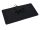 Rubber heated doormat 40°C 60x30 cm in black