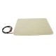 Heated doormat car doormat 12V 60 x 40 cm 25 watts beige