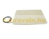 Heated doormat car doormat 12V 60 x 40 cm 25 watts beige