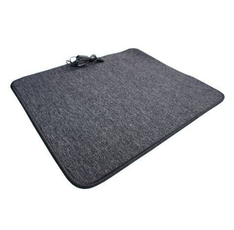 Fűthető lábtörlő 60 x 70 cm 50 Watt antracit színben