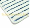 Heated doormat, bathroom outlet 55 x 65 cm 50W white - blue